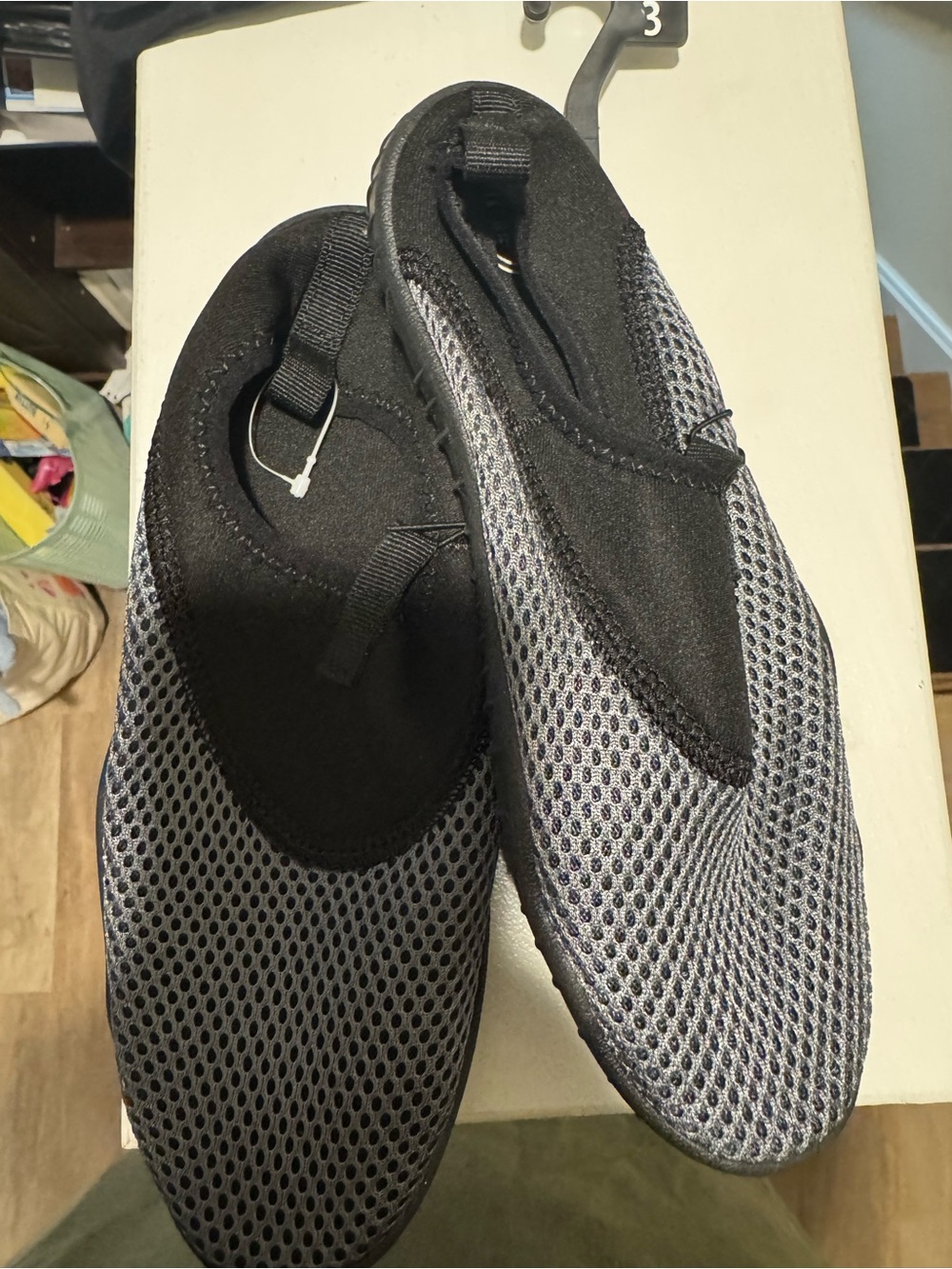 wonder nation Black Kids Swim Water Shoes